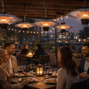 Bastilipo amplía su oferta con Prometeo, calefacción profesional para terrazas en hoteles y restauración