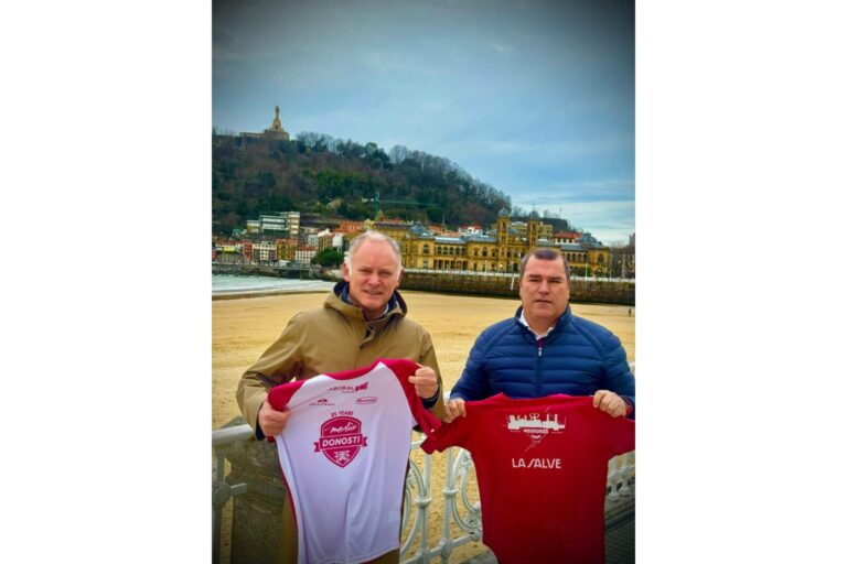 La Salve renueva su patrocinio de la Media Maratón de Donostia 2026 y presenta la camiseta de la prueba