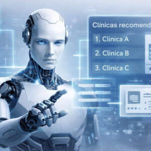 Estudio analiza cómo los sistemas de inteligencia artificial estructuran las recomendaciones de clínicas