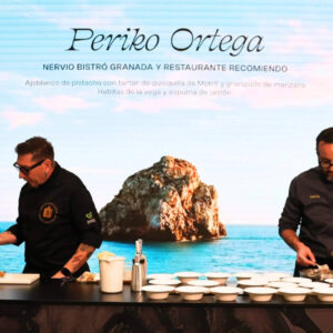 El chef Periko Ortega descubrió su cocina en Fitur y Madrid Fusión