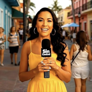 El programa Sin Control revoluciona la televisión con la primera reportera de IA