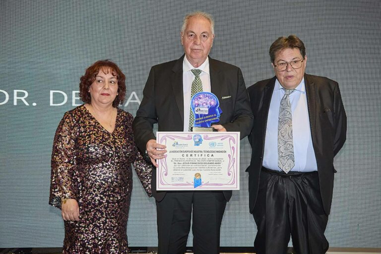 El Doctor Jesús Francisco Delgado Aboy galardonado con el Premio Europeo al Talento Empresarial