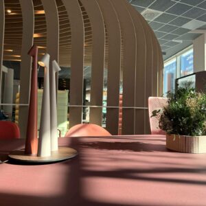 Tendencias en espacios de trabajo; diseño flexible, biofilia y confort acústico