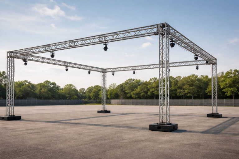 ASB Audiovisuals amplía su servicio de alquiler truss para stands y montajes profesionales