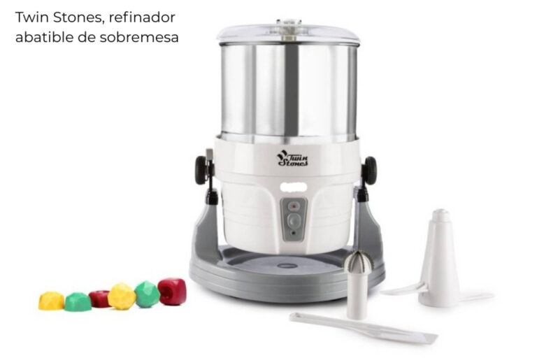GrupoHoreca presenta la nueva versión del refinador Twin Stones para chocolate y cremas artesanales