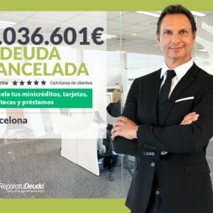 Repara tu Deuda Abogados cancela 4.036.601 € en Barcelona (Catalunya) con la Ley de Segunda Oportunidad