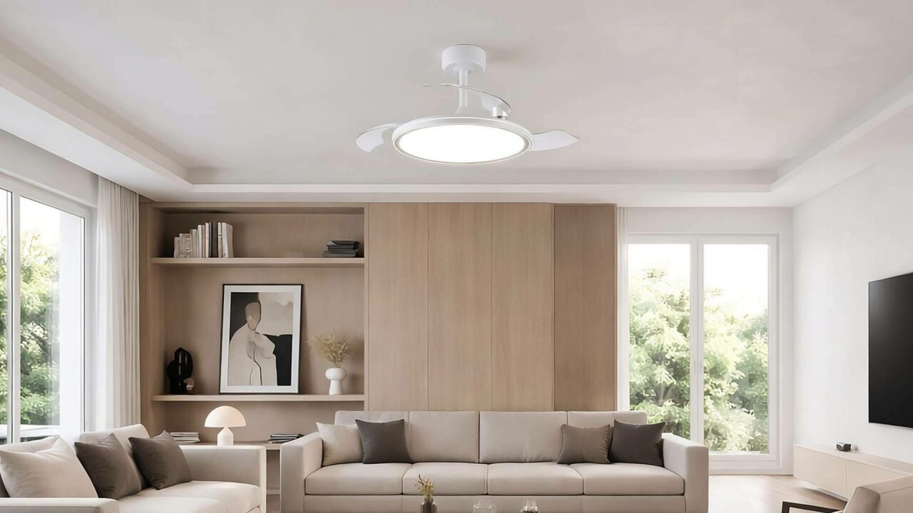 Ventiladores de bajo consumo que mejoran la eficiencia en el hogar