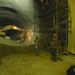 Finalizan los túneles de servicio de la línea 3 del metro bajo la Ronda Urbana Norte