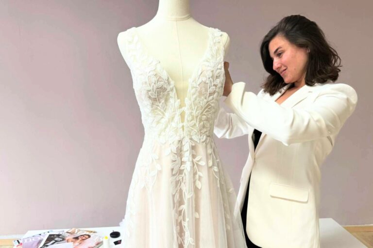 Entre pasarelas internacionales, asesoría de imagen y moda nupcial; el camino de Agostina Gerardi