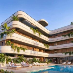 Los Jardines del Sol; elegante residencial junto a La Carihuela y Puerto Marina