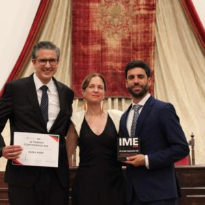 Reconocimiento en la Universidad de Salamanca a Albia IMAP con el Premio Compromiso del IME