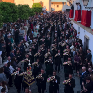 La banda del Nazareno de Sanlúcar sonará tras el Cristo del Perdón en Alcalá