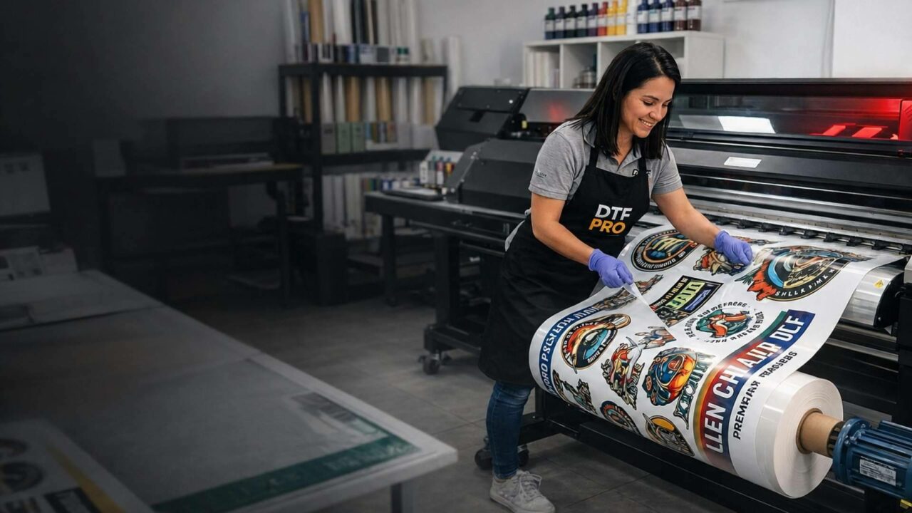 DTF por metros; la técnica que ha cambiado la personalización textil a pequeña escala