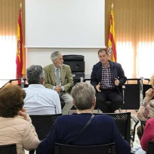 Acto público sobre el proyecto del tren turístico 'Bajo Aragón' en Samper de Calanda