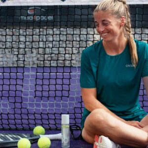 Alejandra Salazar incorpora iove a su rutina de recuperación y cuidado físico