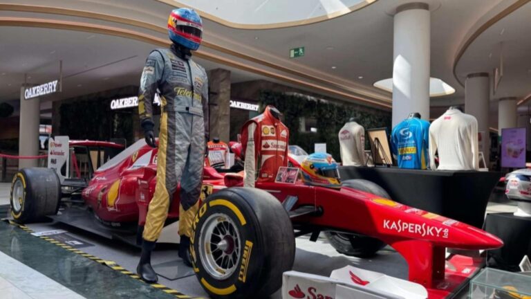 El rugido de la Fórmula 1 llega a Gran Plaza 2 con la exposición gratuita 'Leyendas del Motor'