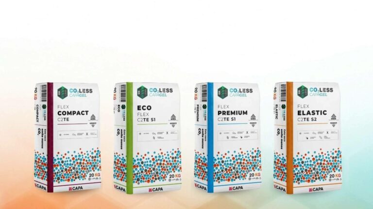 CO2LESS Capagel; la apuesta de Cementos CAPA por una construcción con menor impacto ambiental