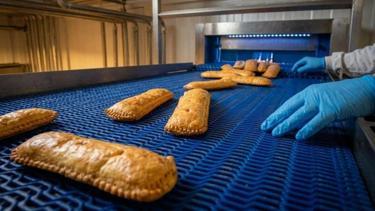 Cómo las cintas modulares mejoran los procesos de transporte y pesaje en la industria alimentaria