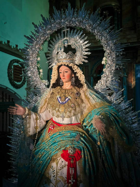 Huévar del Aljarafe suprime la pirotecnia en la procesión de su patrona por el riesgo de incendios