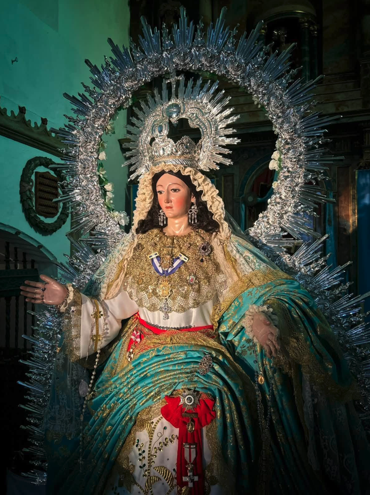 Huévar del Aljarafe suprime la pirotecnia en la procesión de su patrona por el riesgo de incendios
