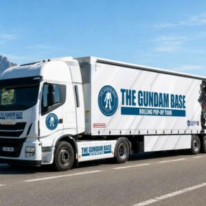 The Gundam Base Rolling Pop-Up Tour llega a España para acercar el universo Gundam a todos los fans