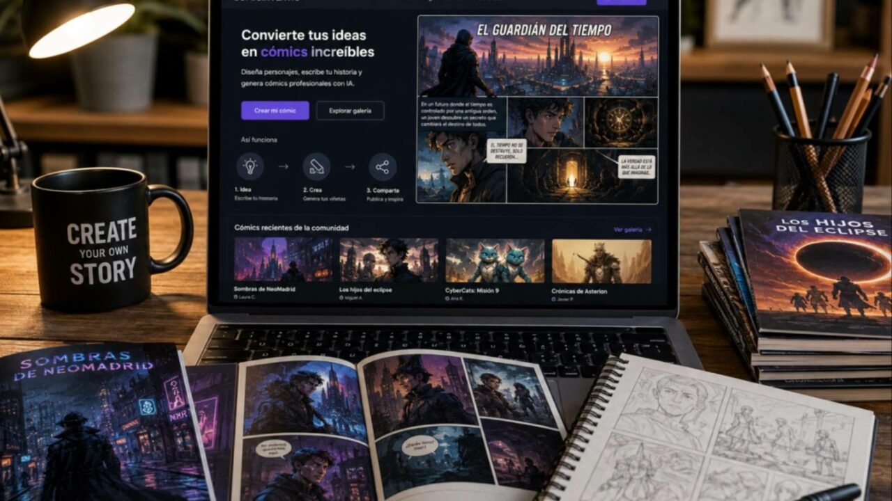 La plataforma que está consiguiendo que cualquiera pueda crear su propio cómic en minutos