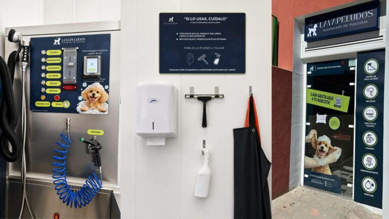 El autolavado de mascotas que evita pelos, olores y baños imposibles en casa llega a El Cañaveral