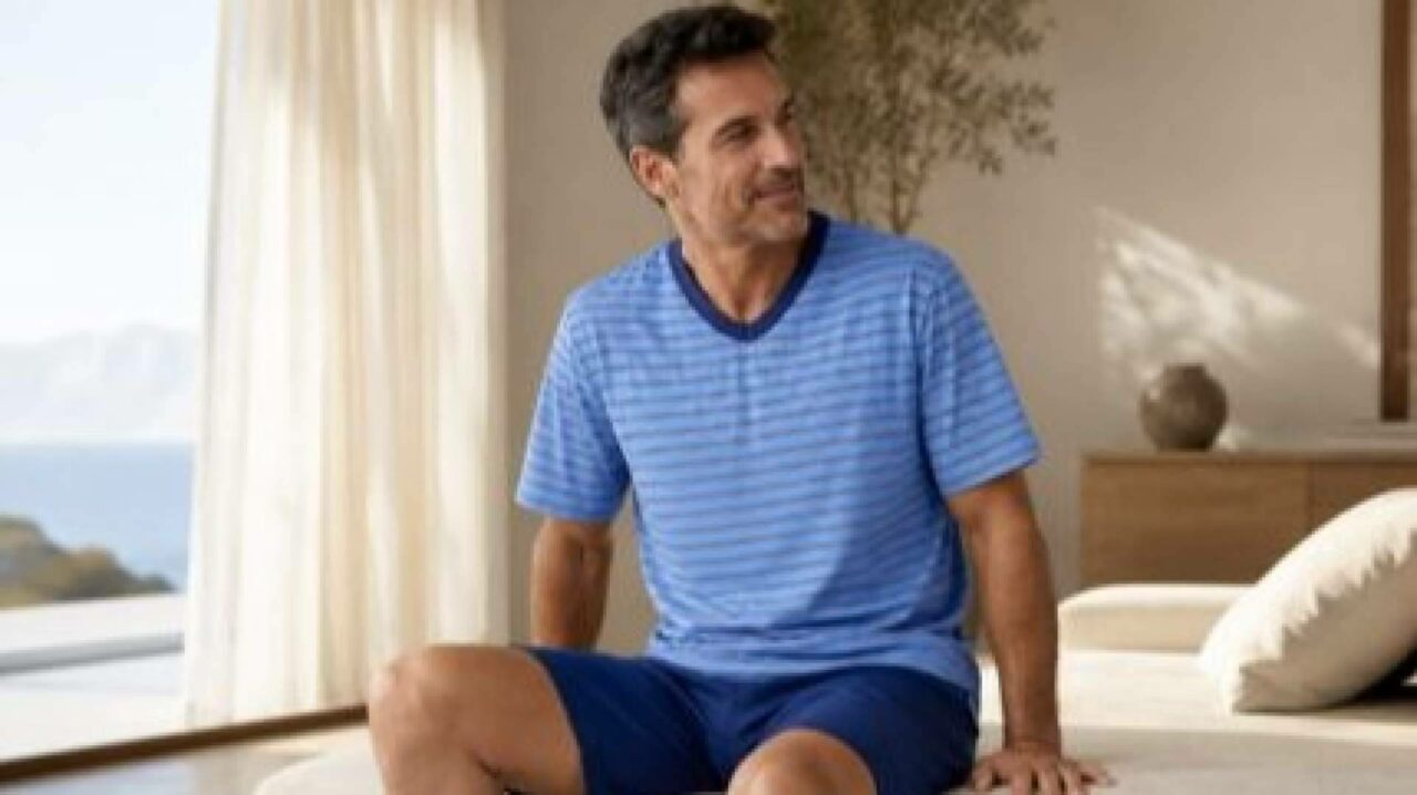 ZD Zero Defects pone el foco en el tejido y la confección de los pijamas de verano para hombre