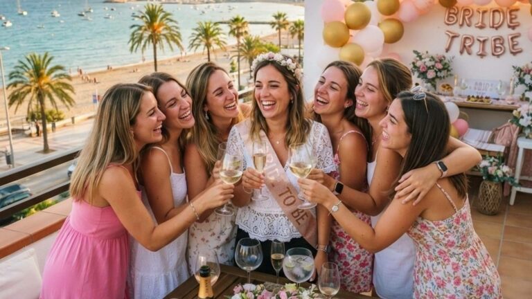 Despedidas de soltera en Salou solo para chicas; juegos, actividades y experiencias 100% meninas