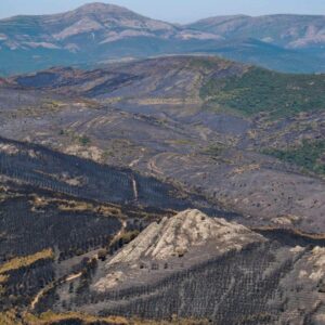 Las impactantes imágenes que muestran el desastre causado por los incendios en España
