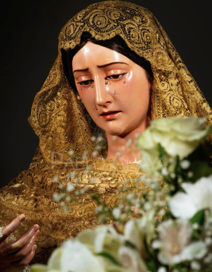 La Vera-Cruz de Utrera fija los tiempos del traslado de la Virgen de los Dolores al convento