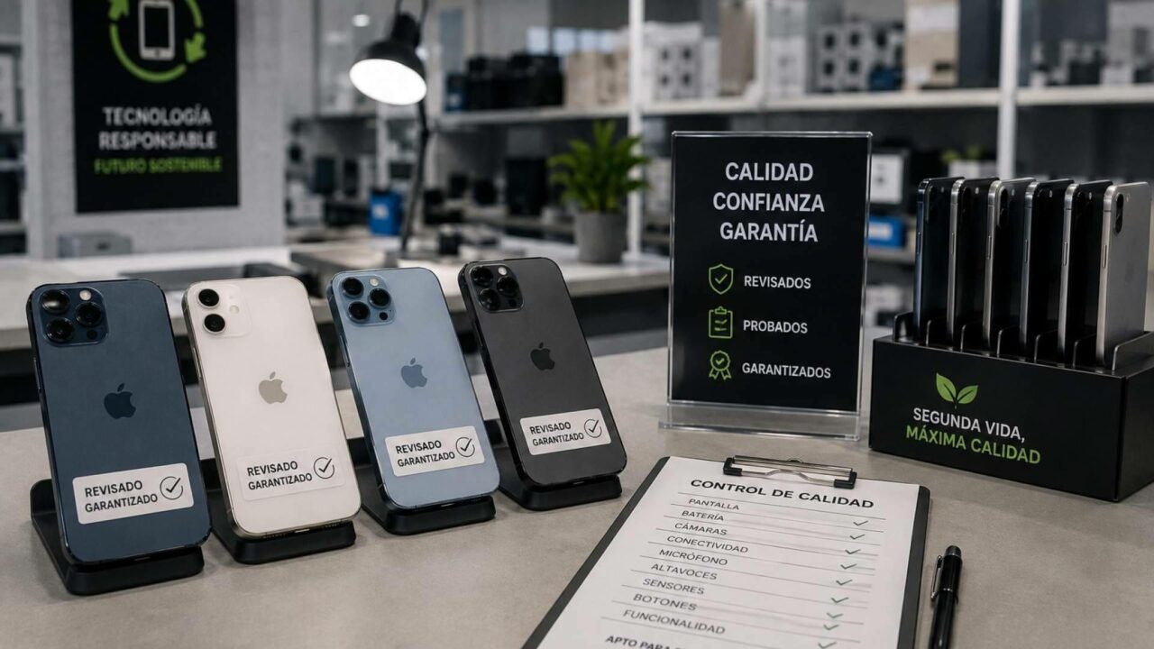 La compra de móviles reacondicionados se consolida como alternativa de consumo tecnológico tras la propuesta de IMFAPLAS