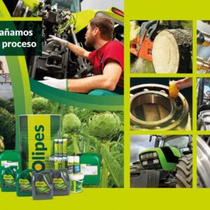 Olipes, fabricación de aceites y grasas lubricantes para maquinaria agrícola