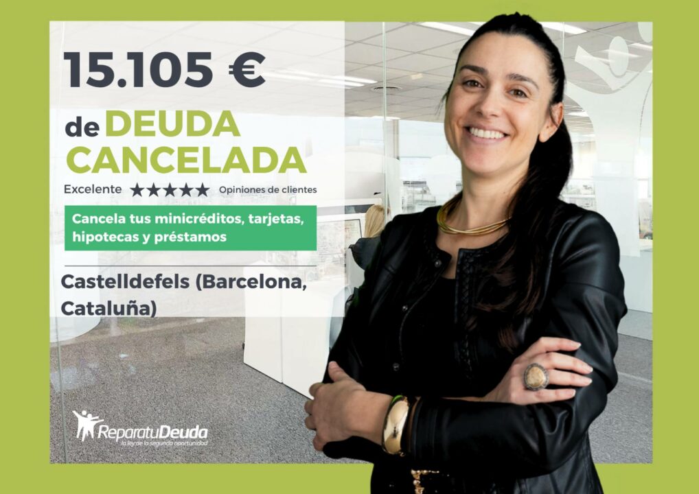 Una familia de Castelldefels (Barcelona, Cataluña) recupera el rumbo; Repara tu Deuda Abogados cancela 15.105 € con la Ley de Segunda Oportunidad