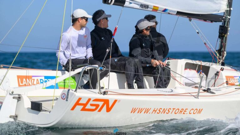 HSN Sailing Team preparado para comenzar el Mundial de J70 que está a punto de comenzar en Cascais