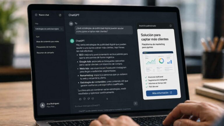 ChatGPT Ads; así será la publicidad dentro de la inteligencia artificial