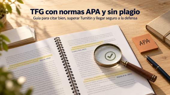 Redacción académica del TFG: normas APA, citación y control antiplagio