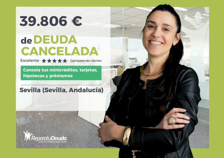 La Ley de Segunda Oportunidad pone punto final a 39.806 € de deuda de un hombre con Repara tu Deuda Abogados en Sevilla (Sevilla, Andalucía)