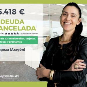 Repara tu Deuda y la Ley de Segunda Oportunidad liberan a una mujer de 26.418 € en Zaragoza (Aragón)