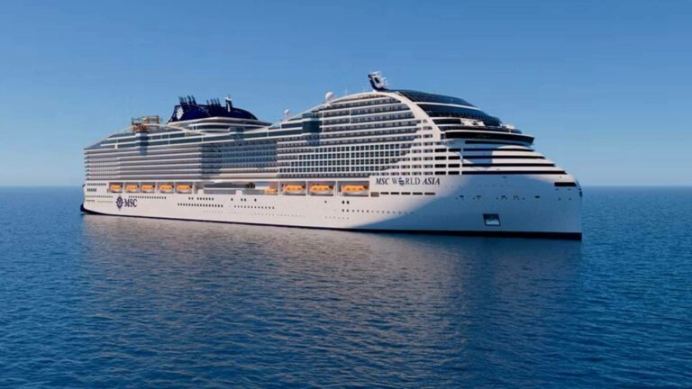 MSC World Asia se estrena el 4 de diciembre con nuevas propuestas de ocio y gastronomía a bordo