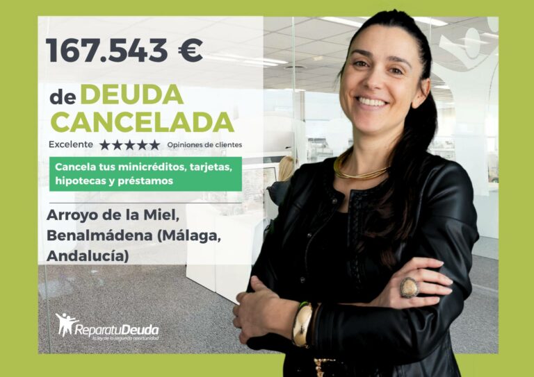 Repara tu Deuda exonera 167.543 € a un hombre con la Ley de Segunda Oportunidad en Arroyo de la Miel, Benalmádena (Málaga, Andalucía)