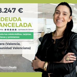 Un autónomo cancela 58.247 € en Cullera (Valencia, Comunidad Valenciana) con Repara tu Deuda y la Ley de Segunda Oportunidad