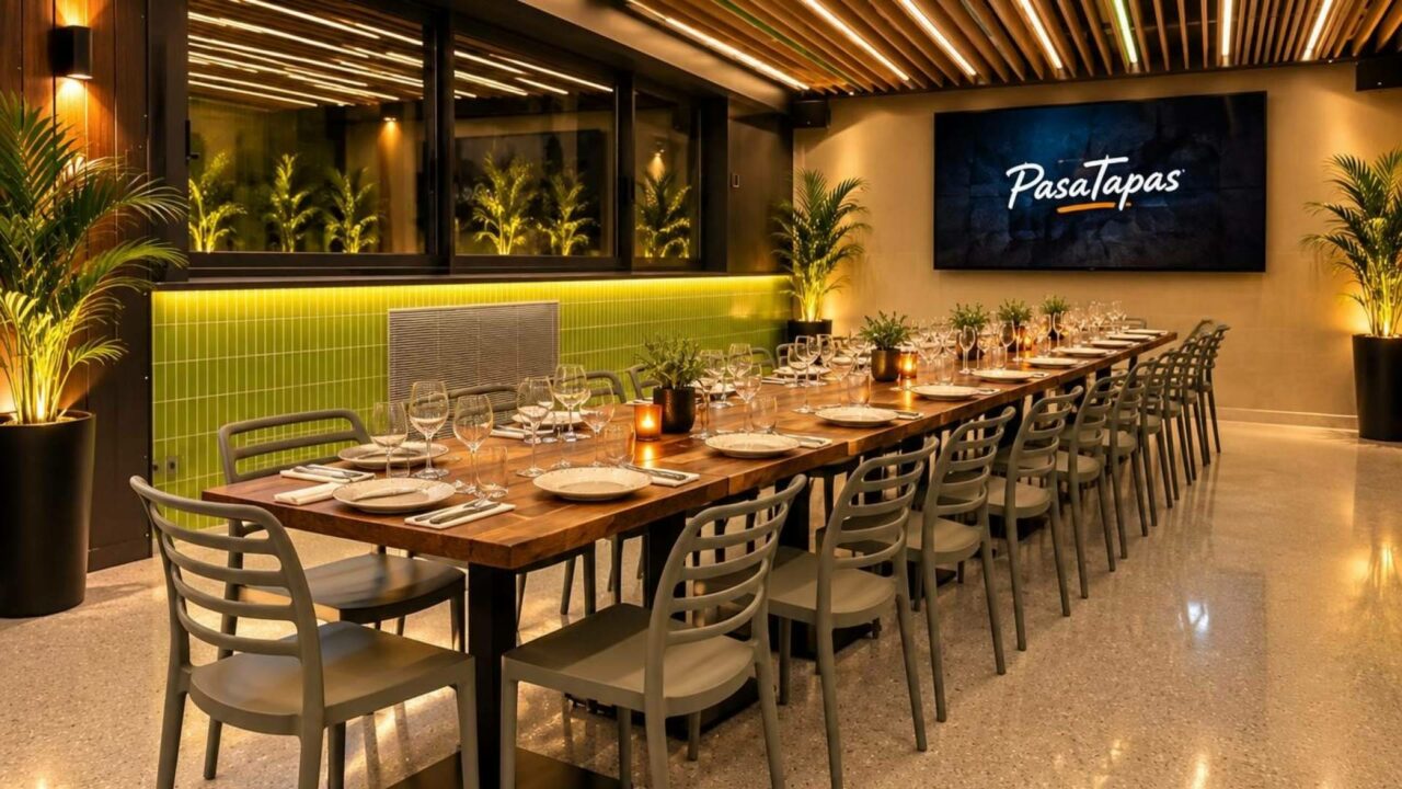 Pasa Tapas, un restaurante para grupos en Barcelona con capacidad para hasta 220 personas