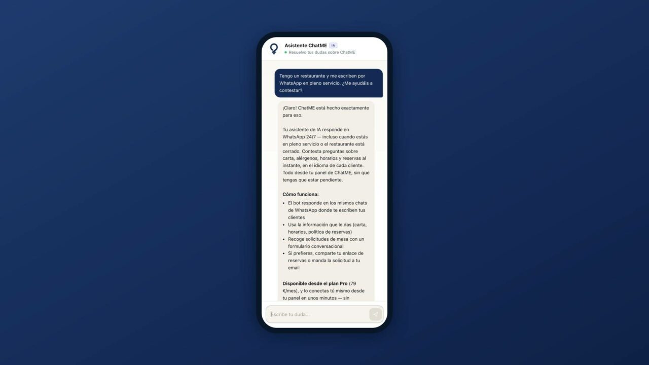 Más de la mitad de los mensajes a un negocio llegan cuando nadie puede contestarlos